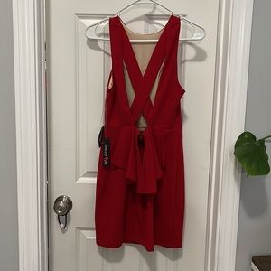 Red dress